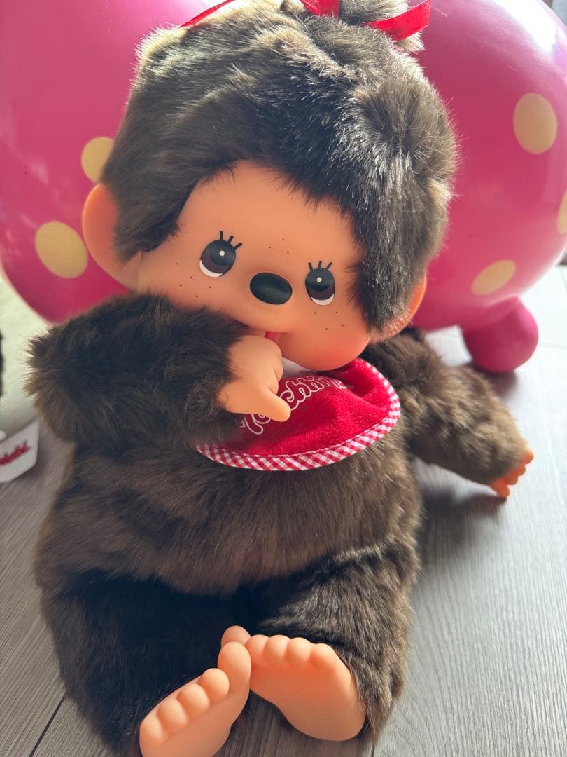 プレミアムスタンダード やわらかモンチッチ ブラウン Lサイズ 男の子女の子ペア