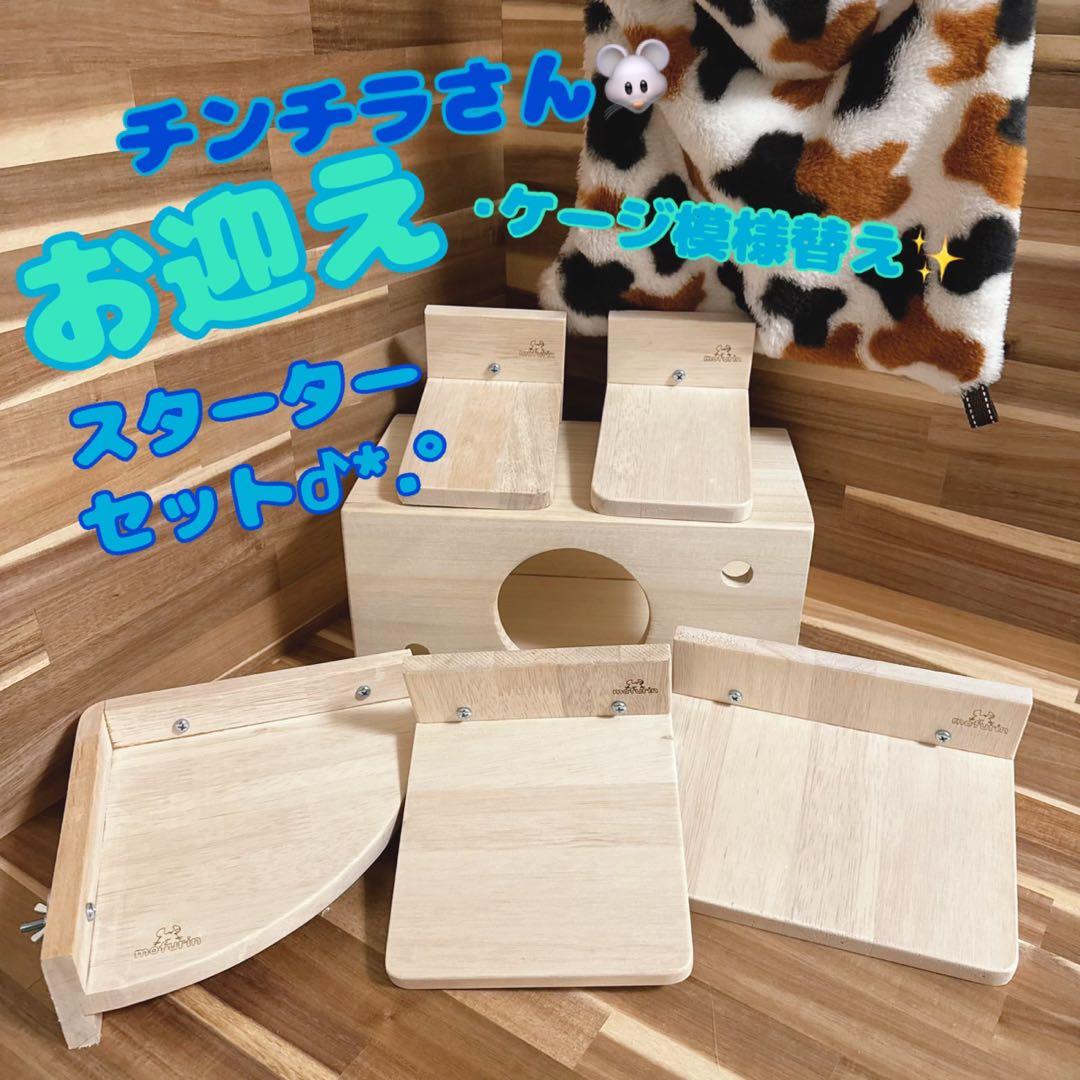 【もふりん工房】オリジナル チンチラさんお迎えスターターセット