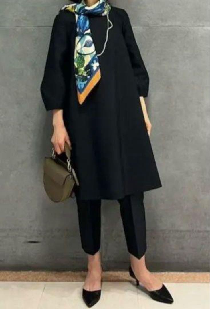 ボールジィ ハイカウントダブルクロス Aラインワンピース Ballsey 36