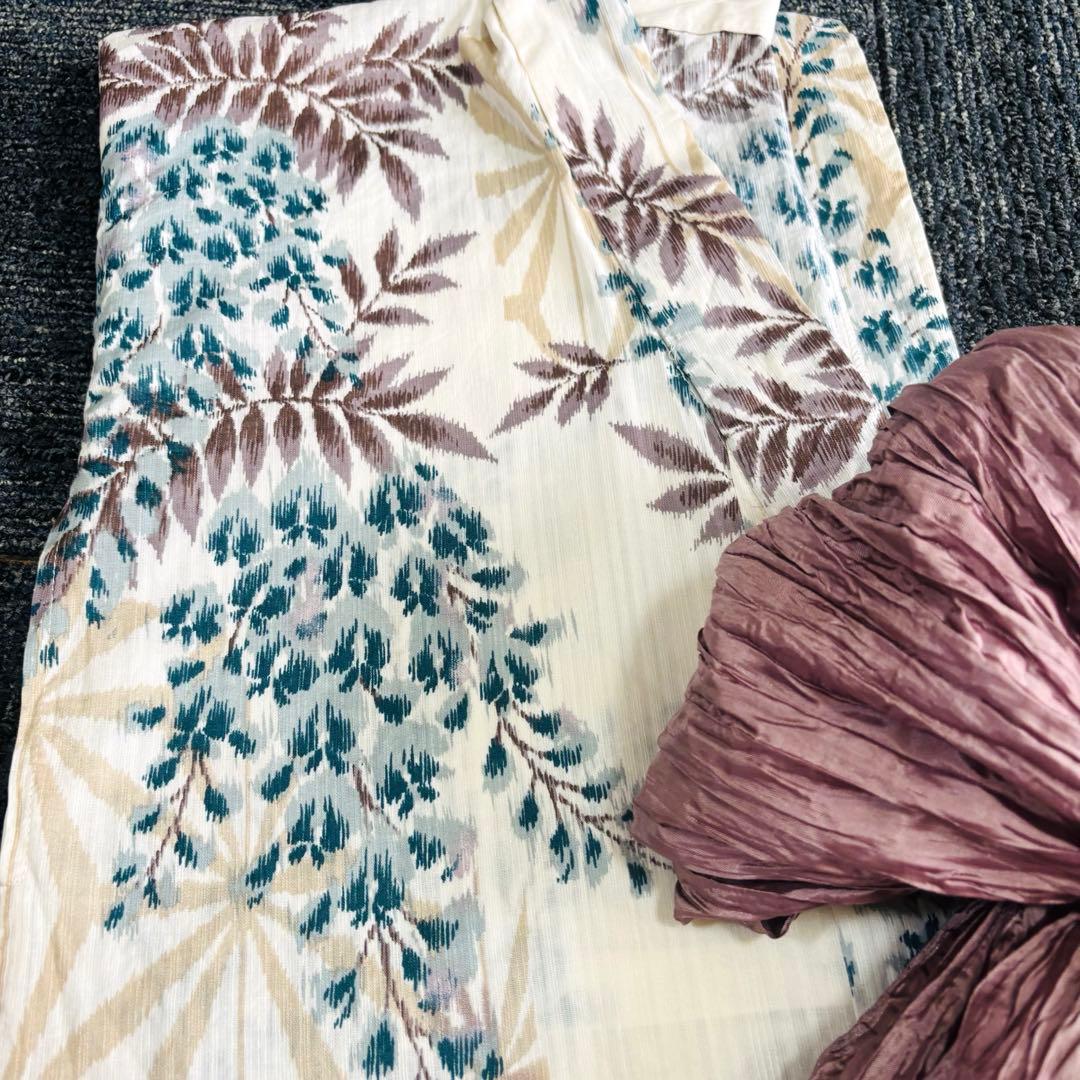 ♡utatane×maru♡ ウタタネ　コラボ　浴衣＆帯　2点セット