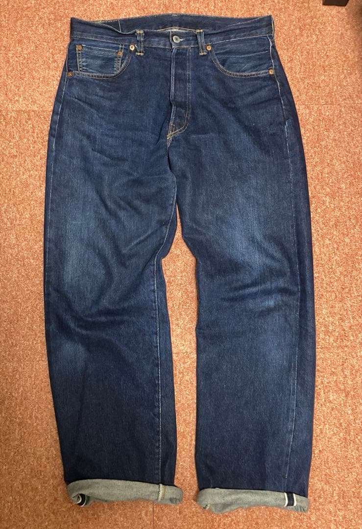 リーバイス 501xx 55年復刻モデルW33 米国 バレンシア製