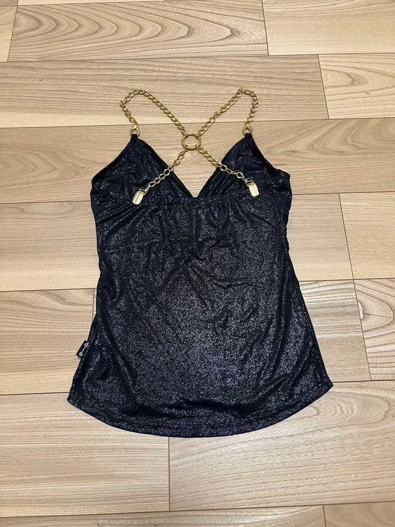 値下　d.i.a ダイヤ　キャミソール　チェーン　平成ギャル　y2k 希少正規品