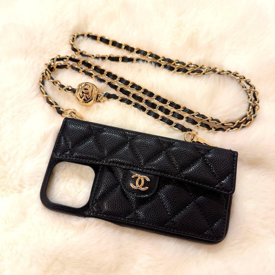 ♡即日発送♡ シャネル キルティング 16Pro Max ケース ノベルティ