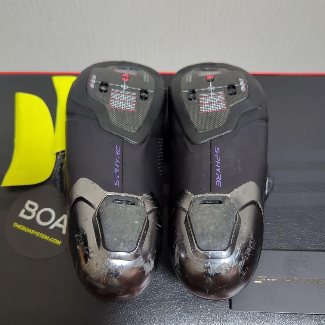 S-PHYRE BOA ブラック ロードバイクシューズ