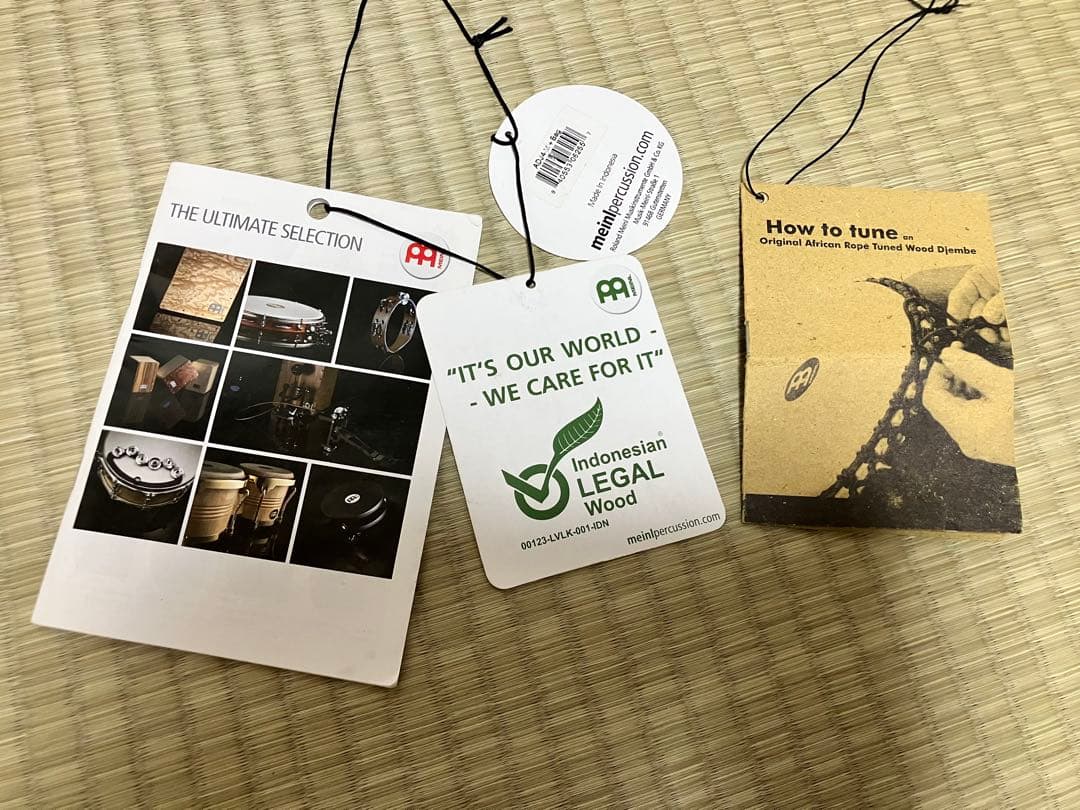 MEINL マイネル　ジャンベ＋専用バッグ