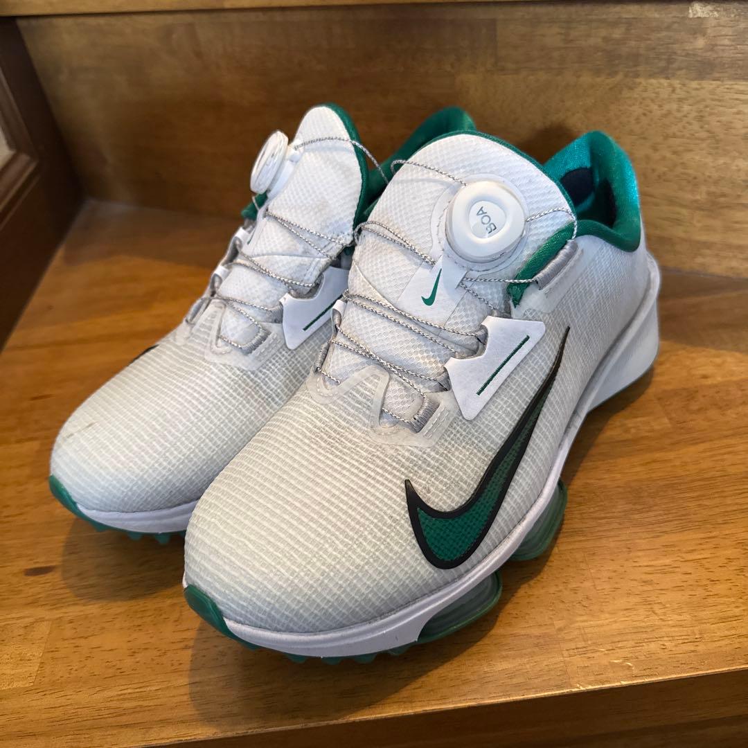 Nike ゴルフシューズ ホワイト/グリーン