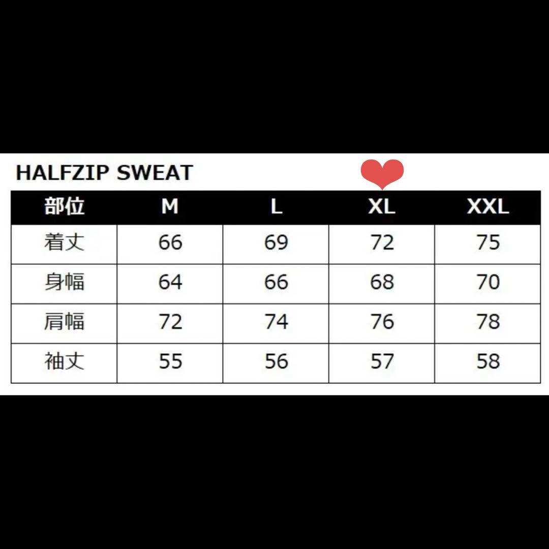 CHRONOIZM クロノイズム ハーフジップ スウェット　【ブラック】