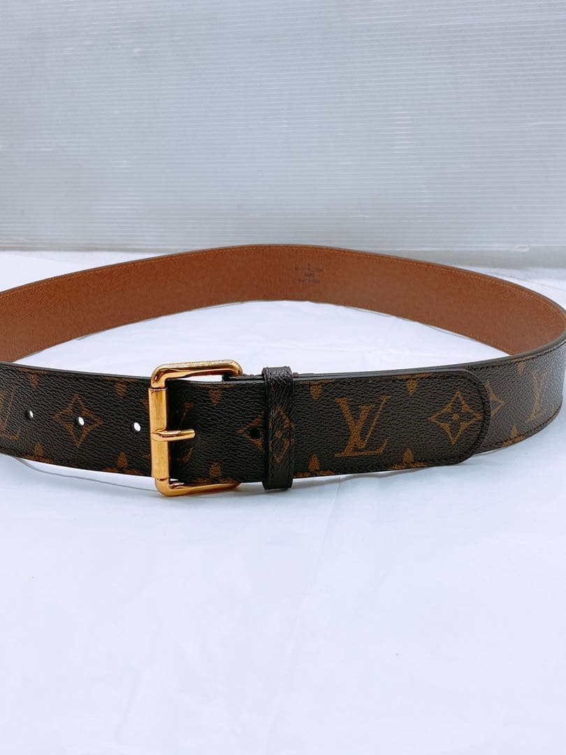 ヴィトン モノグラム ベルトのみ サンチュール デュオ ポーチ無 M9836 ②