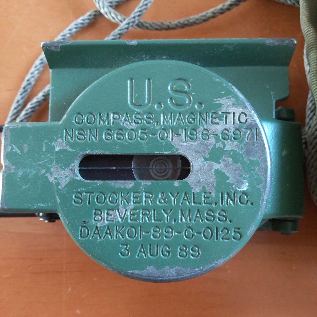 米軍実物/U.S.製マグネティックコンパス 1989年製