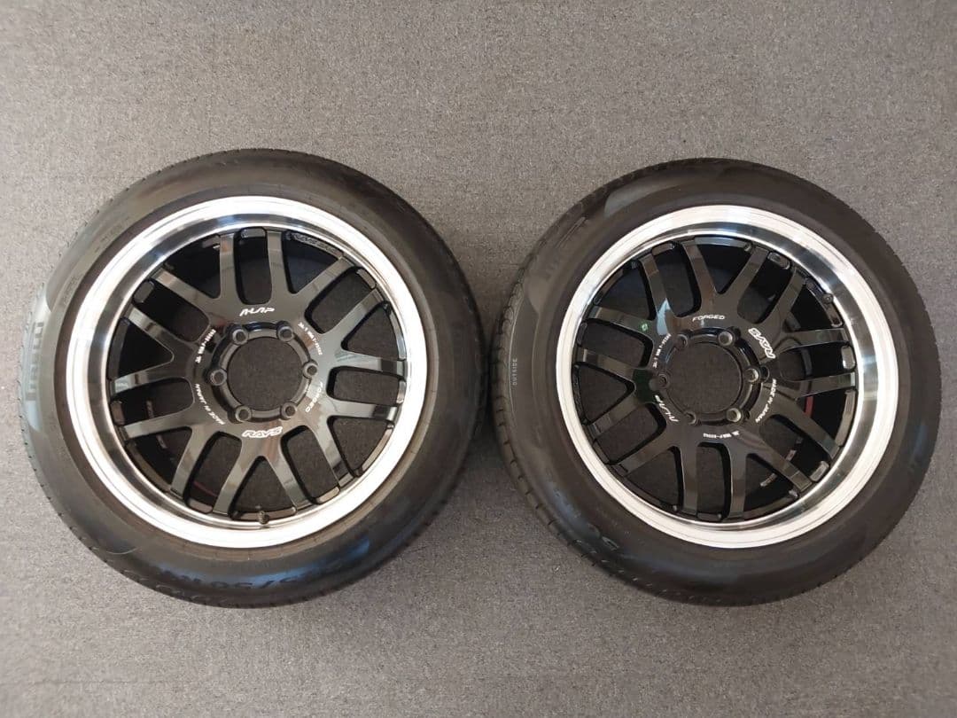 ととパパ　ハイエース用 RAYS A LAP　07X　6穴 4本