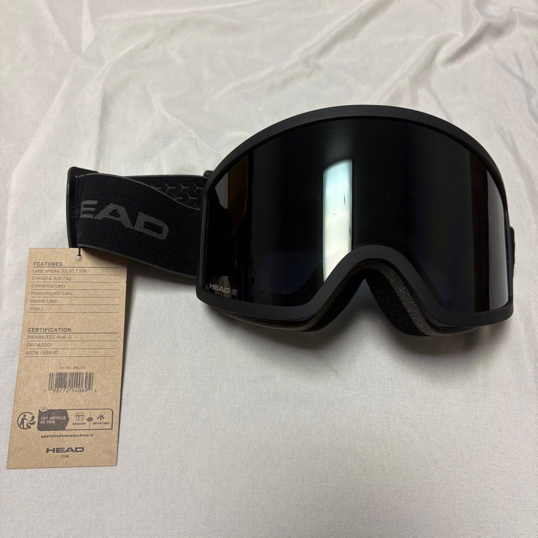 【新品】HEAD KOMODO AFB ゴーグル ブラック L