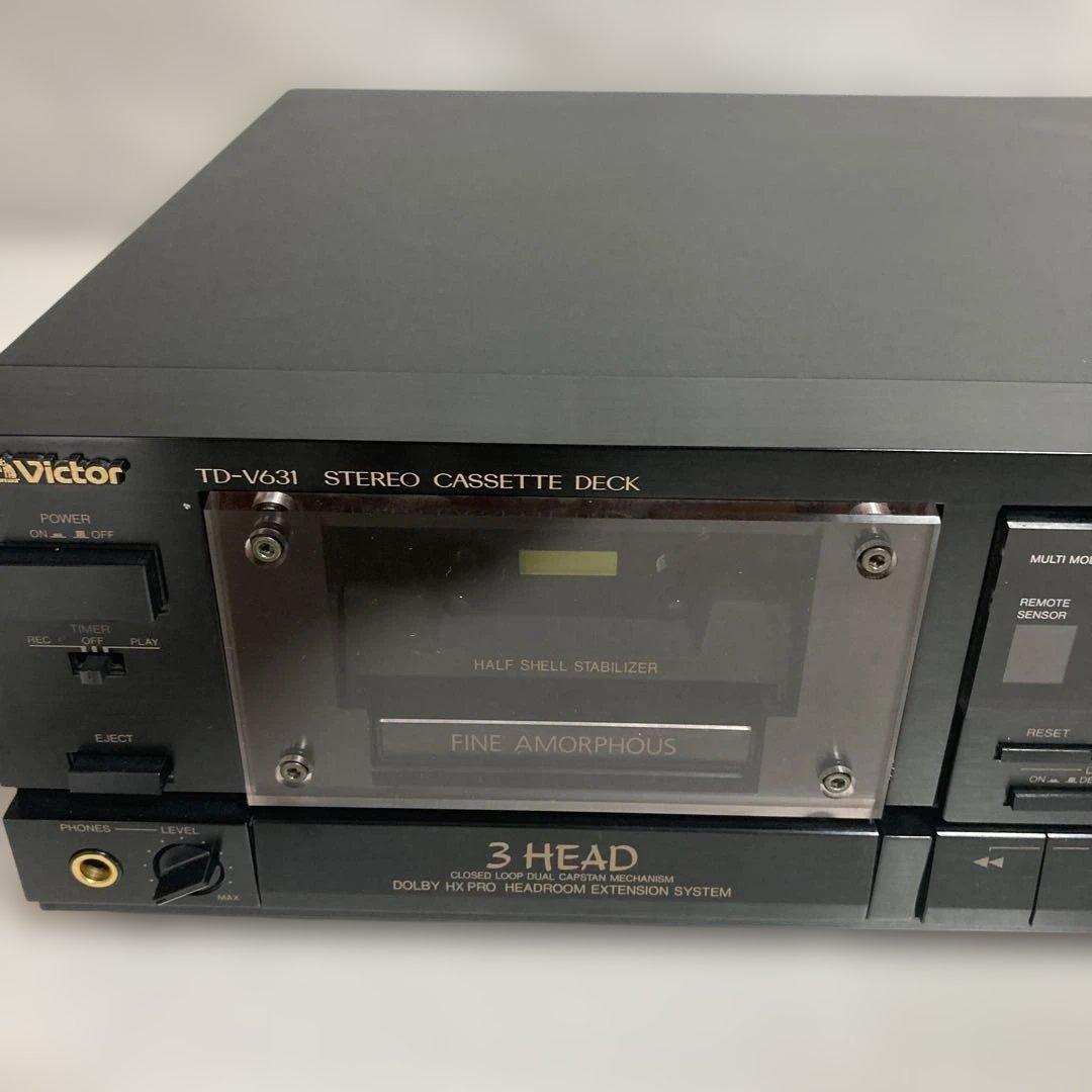 T*u様 Victor TD-V631 ３ヘッドステレオカセットテープデッキ
