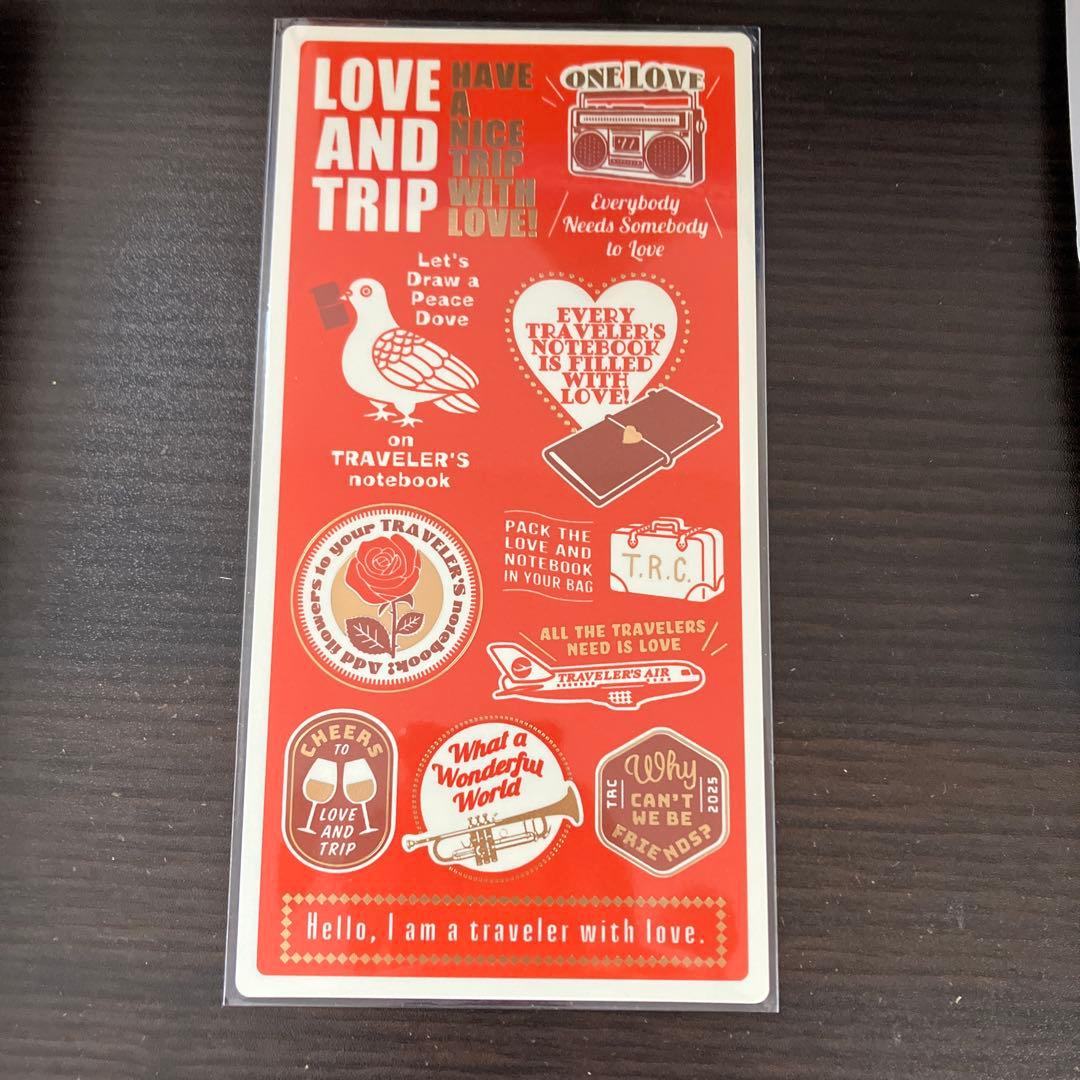 トラベラーズノート　LOVE AND TRIP レギュラーサイズ