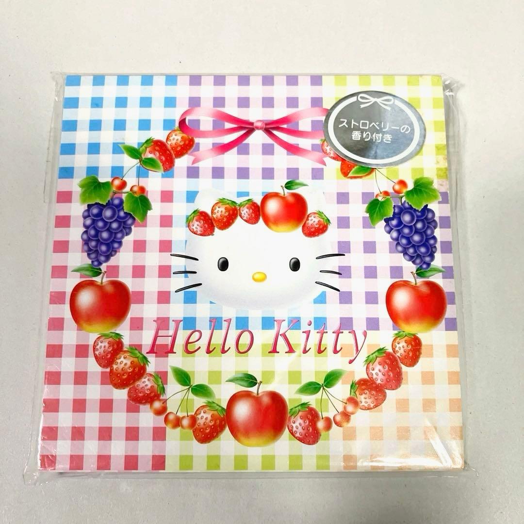 ハローキティ メモ フルーツ ストロベリー 香り付き ❤︎ 激レア