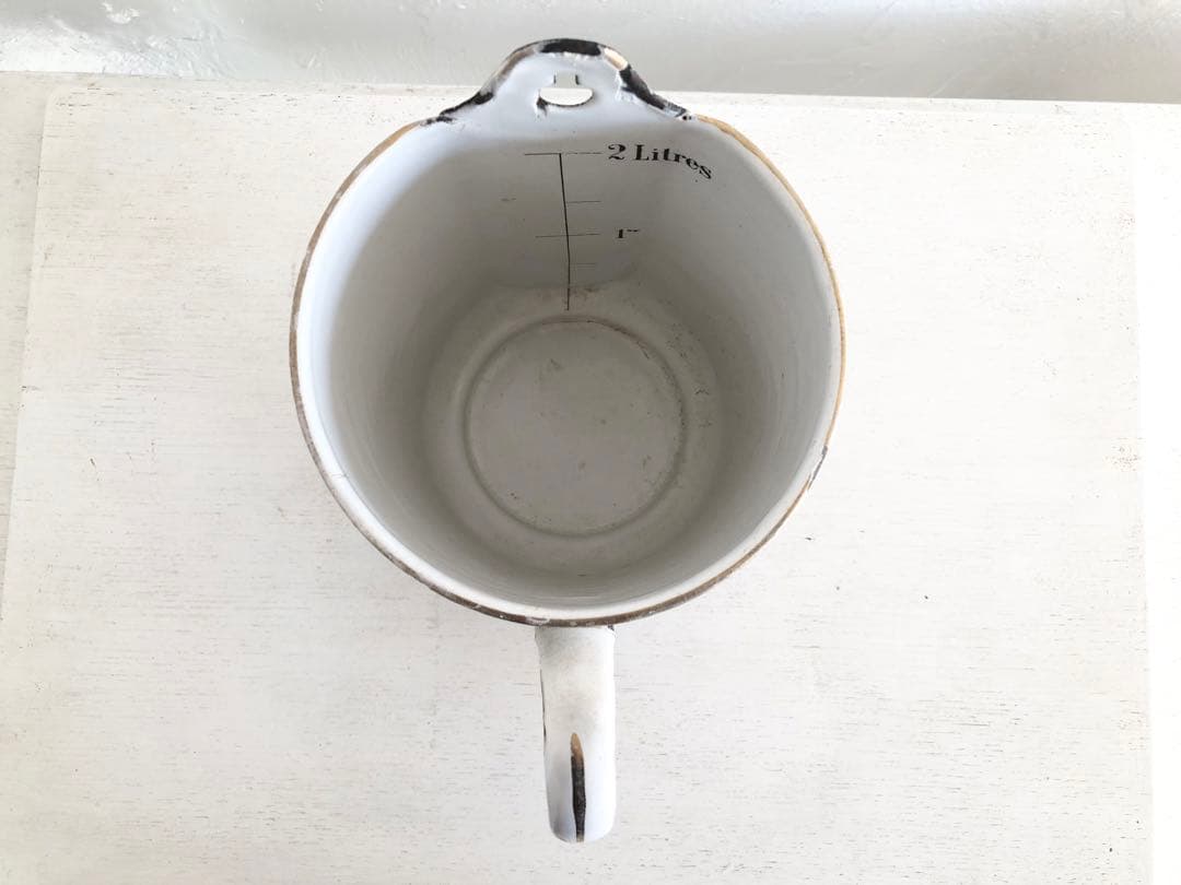 希少　フランスアンティーク　BF社 ホーロー製イリゲーター