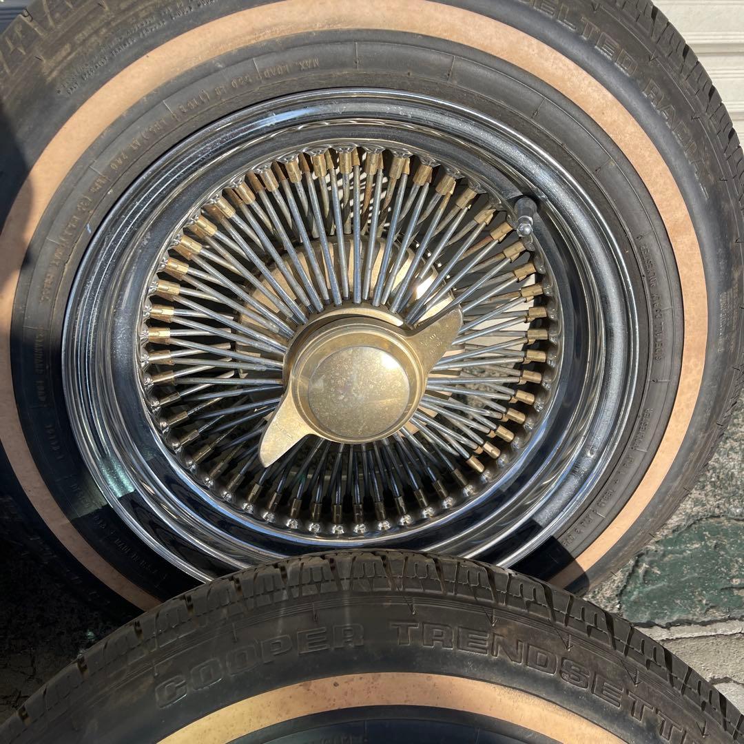 14インチ ワイヤー・ハンマー付きホイールセット ローライダー