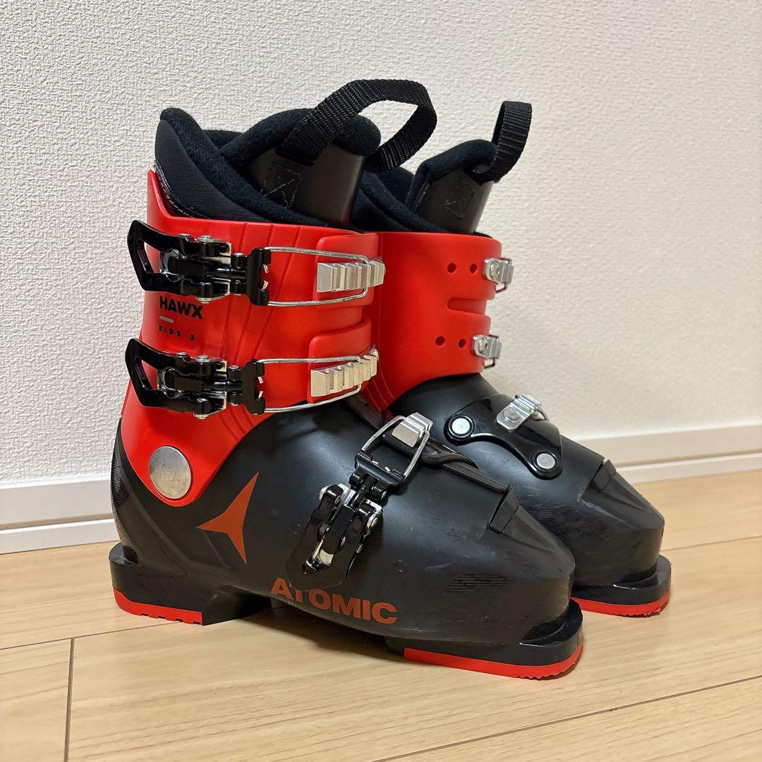美品 ATOMIC ジュニアスキーブーツ
