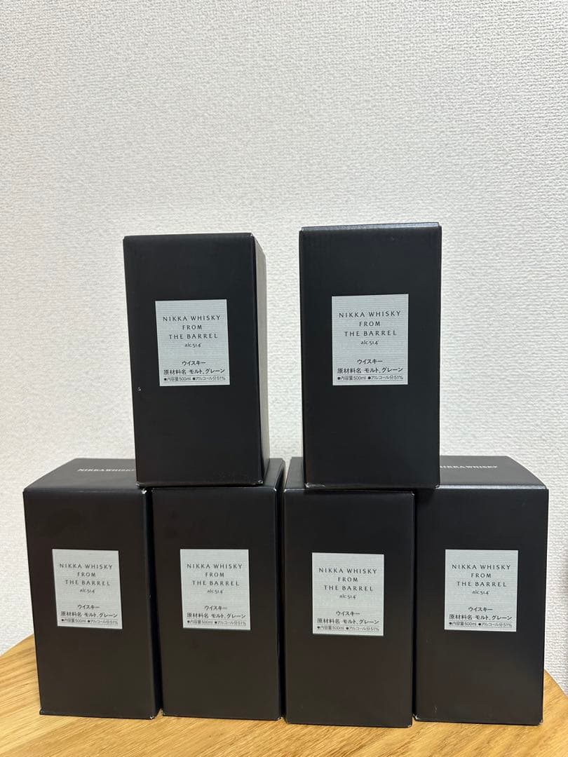 ★早い者勝ち★ フロムザバレル☆箱付き☆　ニッカ 500ml 6本セット