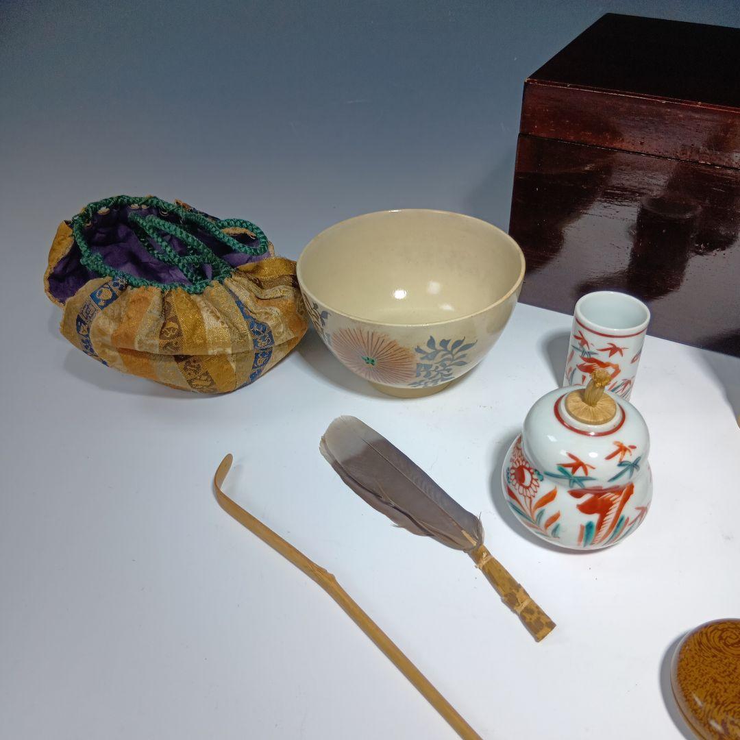 茶道具　茶箱一式