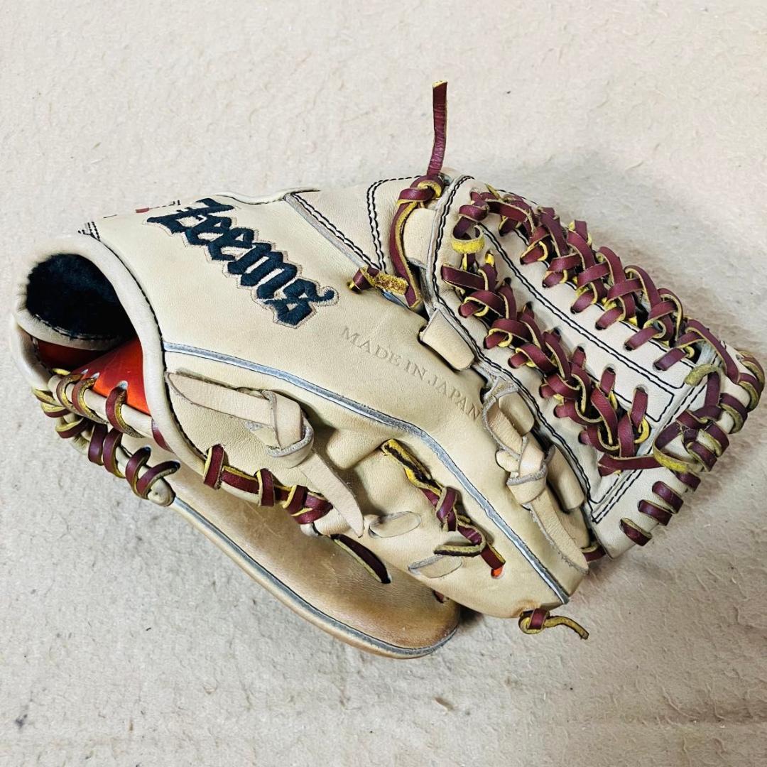 【希少】Zeems SV527CBN グローブ キャメル ジームス 小指二本可能