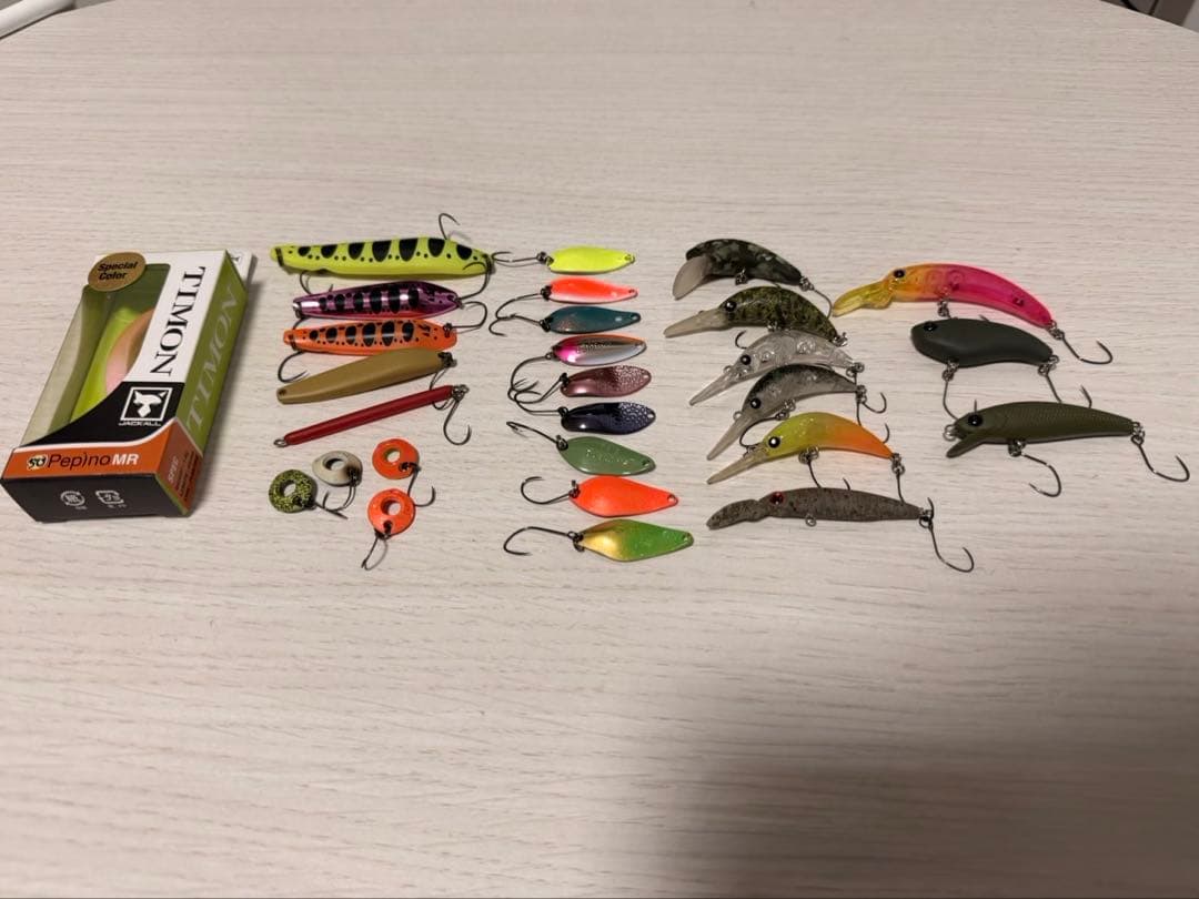 エリアトラウト　ルアー　スプーンまとめ売り