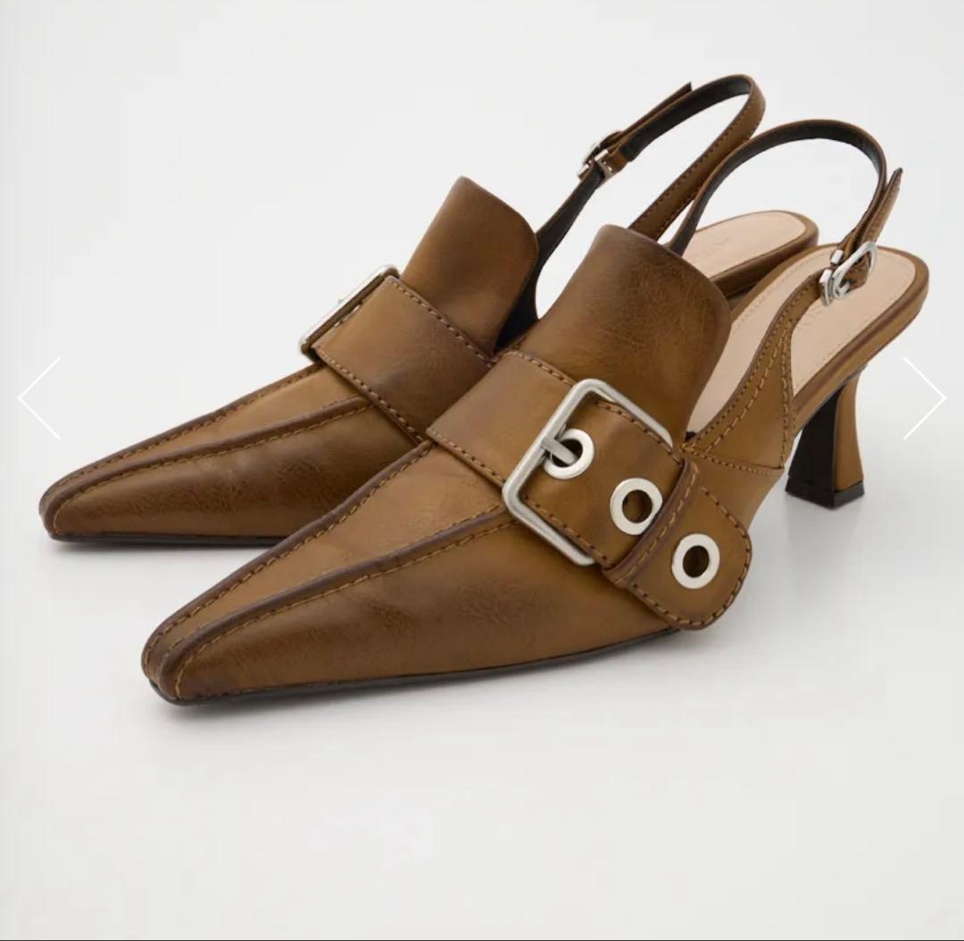 moussy BELTED ミュール