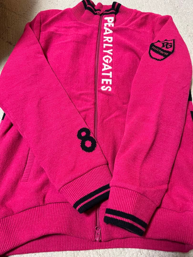 パーリーゲイツ暖かジップブルゾンメンズ6