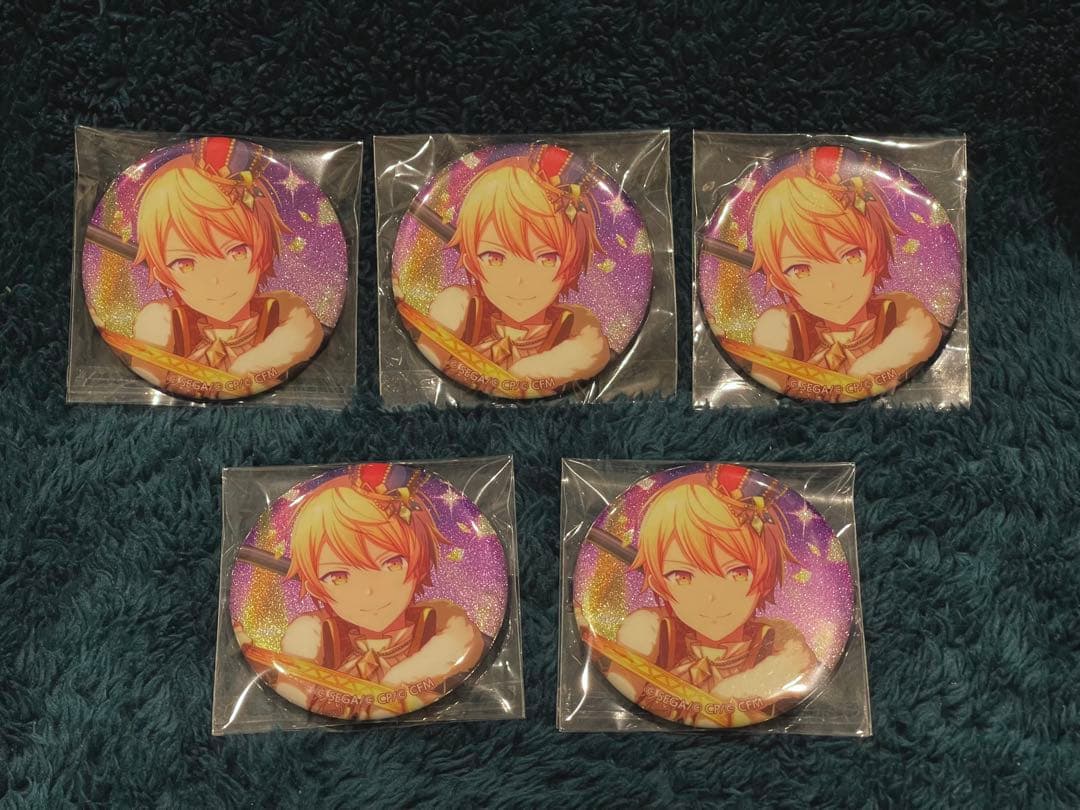 天馬司 グリッター缶バッジ グリ缶 5点セット ワンマジ 8A