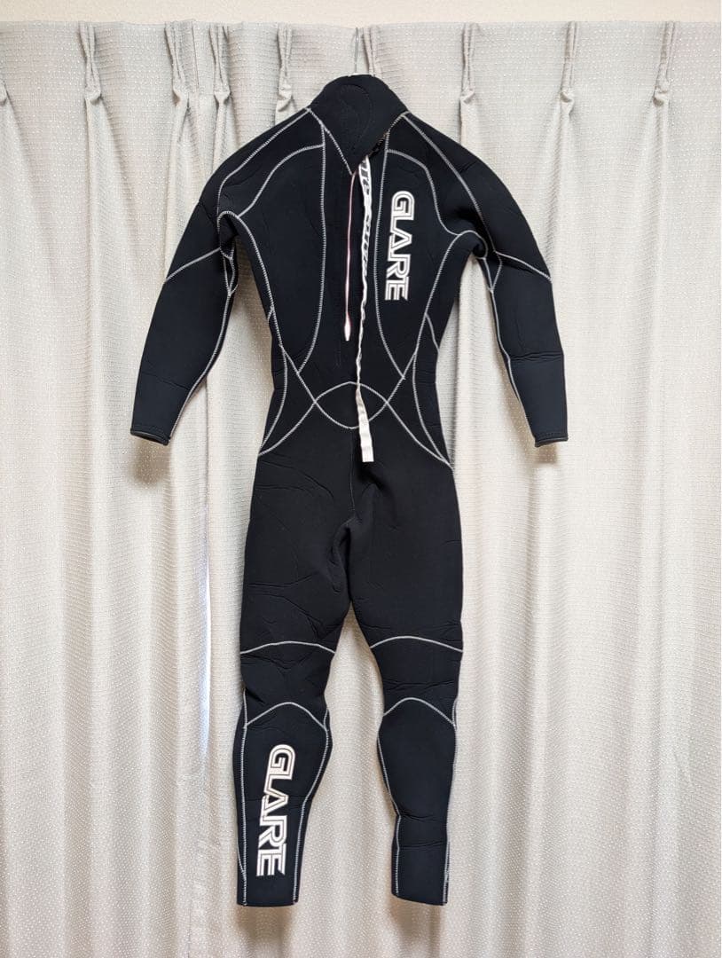 【極美品】GLARE（グレア)3mmフルスーツレディース ML相当（オーダー品）