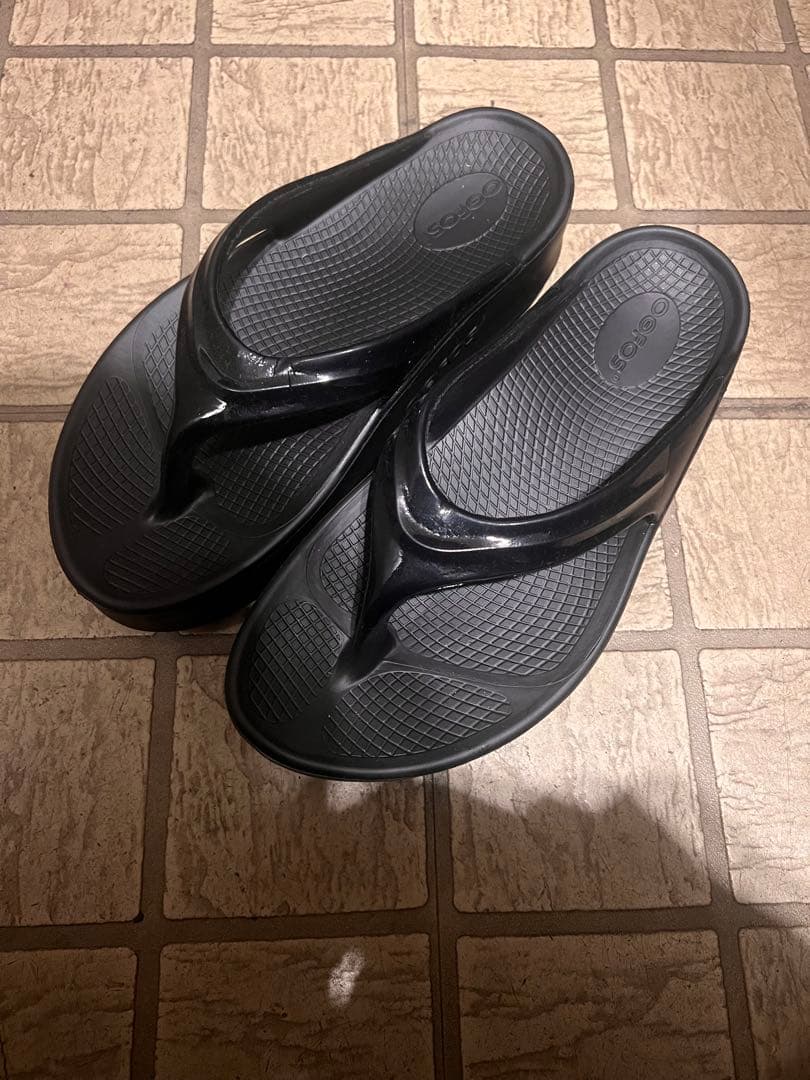 OOFOS ウーフォス　厚底リカバリーサンダル　38 24cm