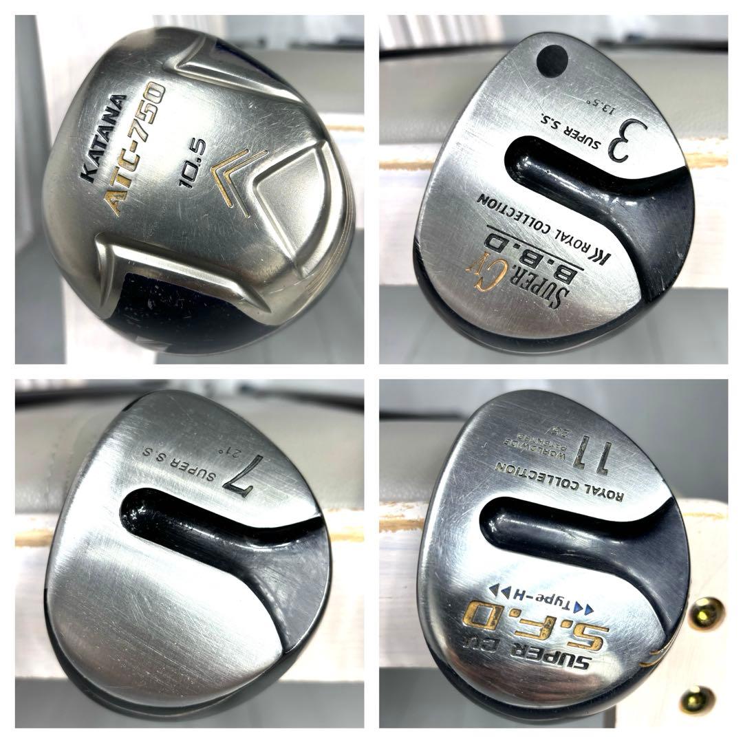 本格派 メンズゴルフクラブ 13本 フルセット ゴルフセット お試し 初心者向け