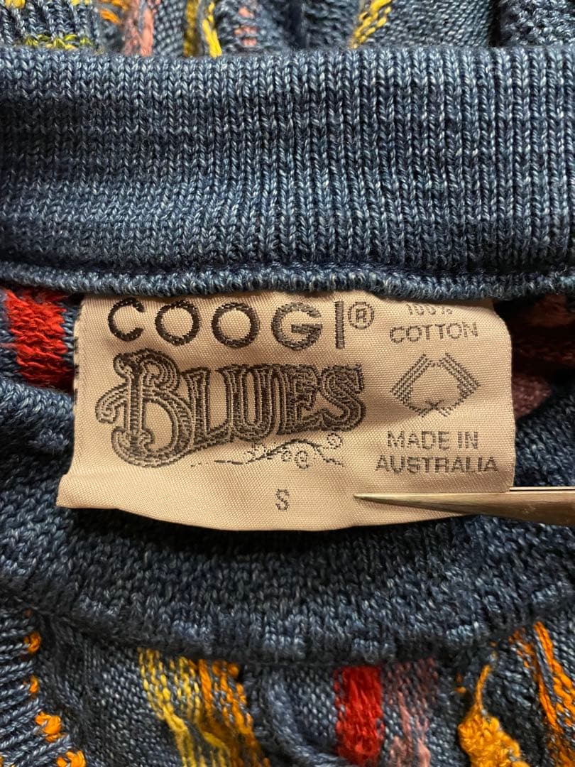 COOGI 3d knit クージー3Dニット　マルチカラー　Sサイズ