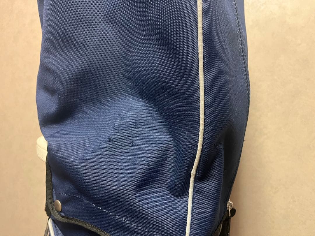 ジャックバニー キャディバッグ ネイビー 美品