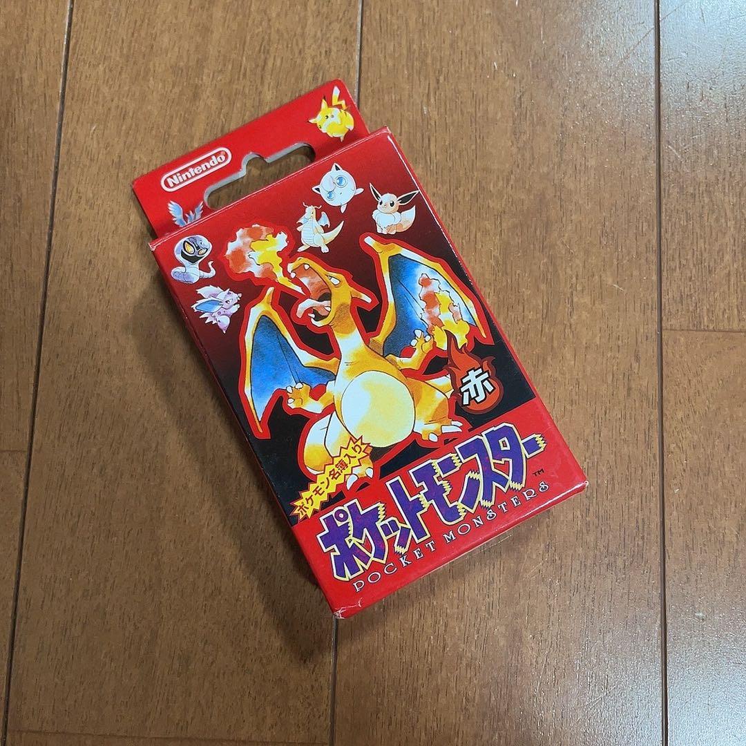 ポケットモンスター 赤 トランプ　レア　未使用　 ポケモン