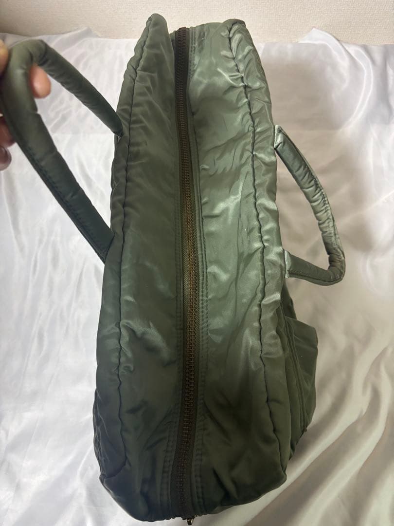 廃盤 希少 ポータータンカー ボストンバッグL ショルダーバッグ 大容量セージ