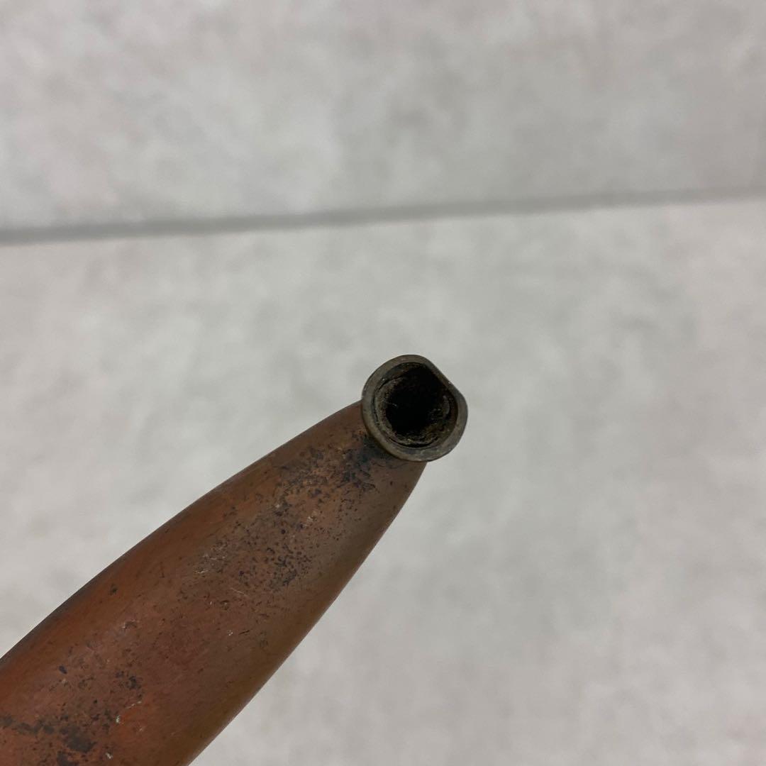 煙管 キセル 真鍮 長さ33.2cm インテリア 飾り 小物