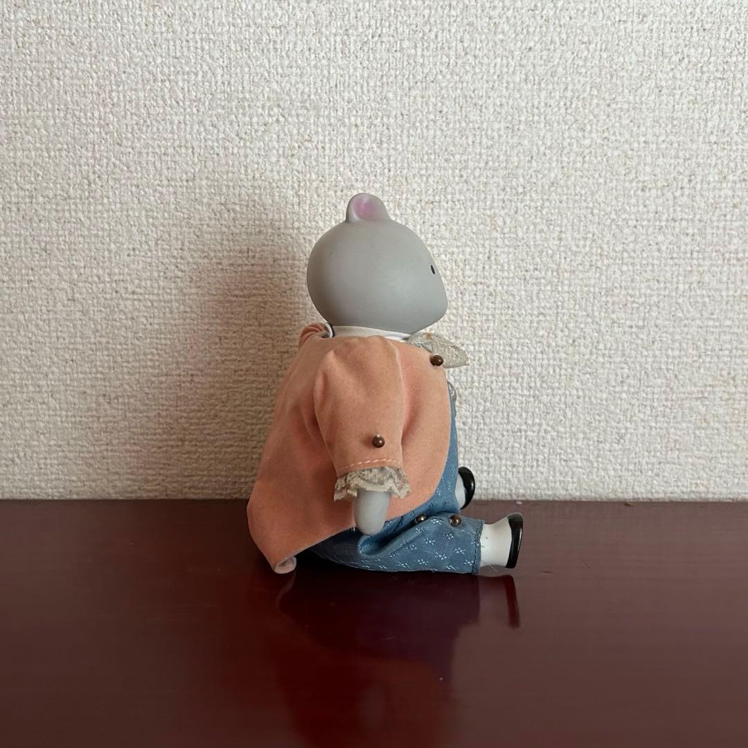 ヴィンテージ ネズミのビスクドール（チャイナヘッドドール・ミニョネット）送料込