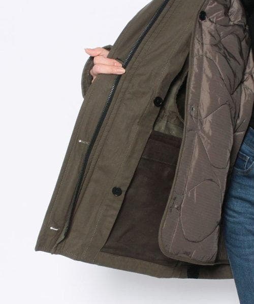 新品タグ付＊定価１４万円 とにかく暖かい♪デンハム モッズパーカー付コート