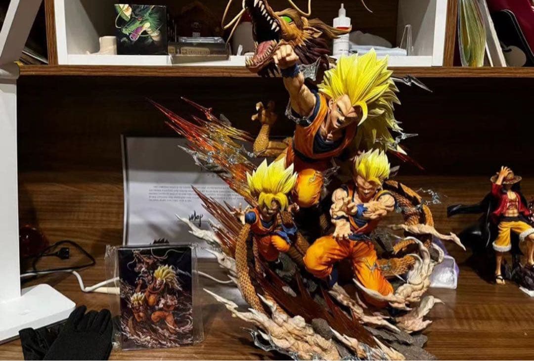 ドラゴンボール 孫悟空 ガレキ ガレージキットスタチューX①②②