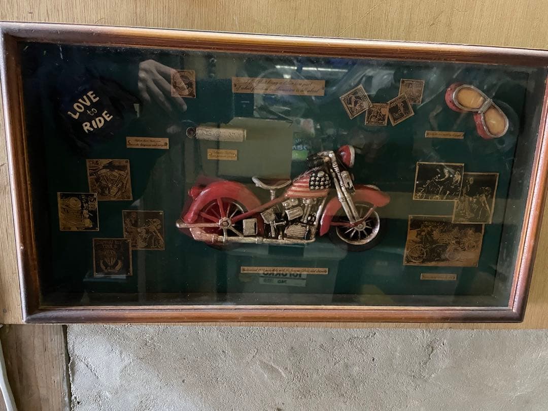 Harley-Davidson風　壁掛けインテリア