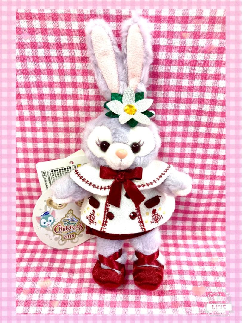 ♡ステラルー♡ぬいぐるみバッヂ♡イッツクリスマス♡2018年♡タグ、値札付き♡