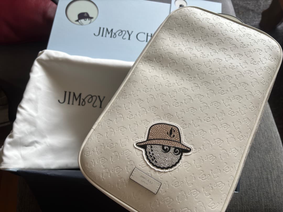 【新品未使用品】JimmyChoo✖️マルボン ゴルフシューズケース 国内完売