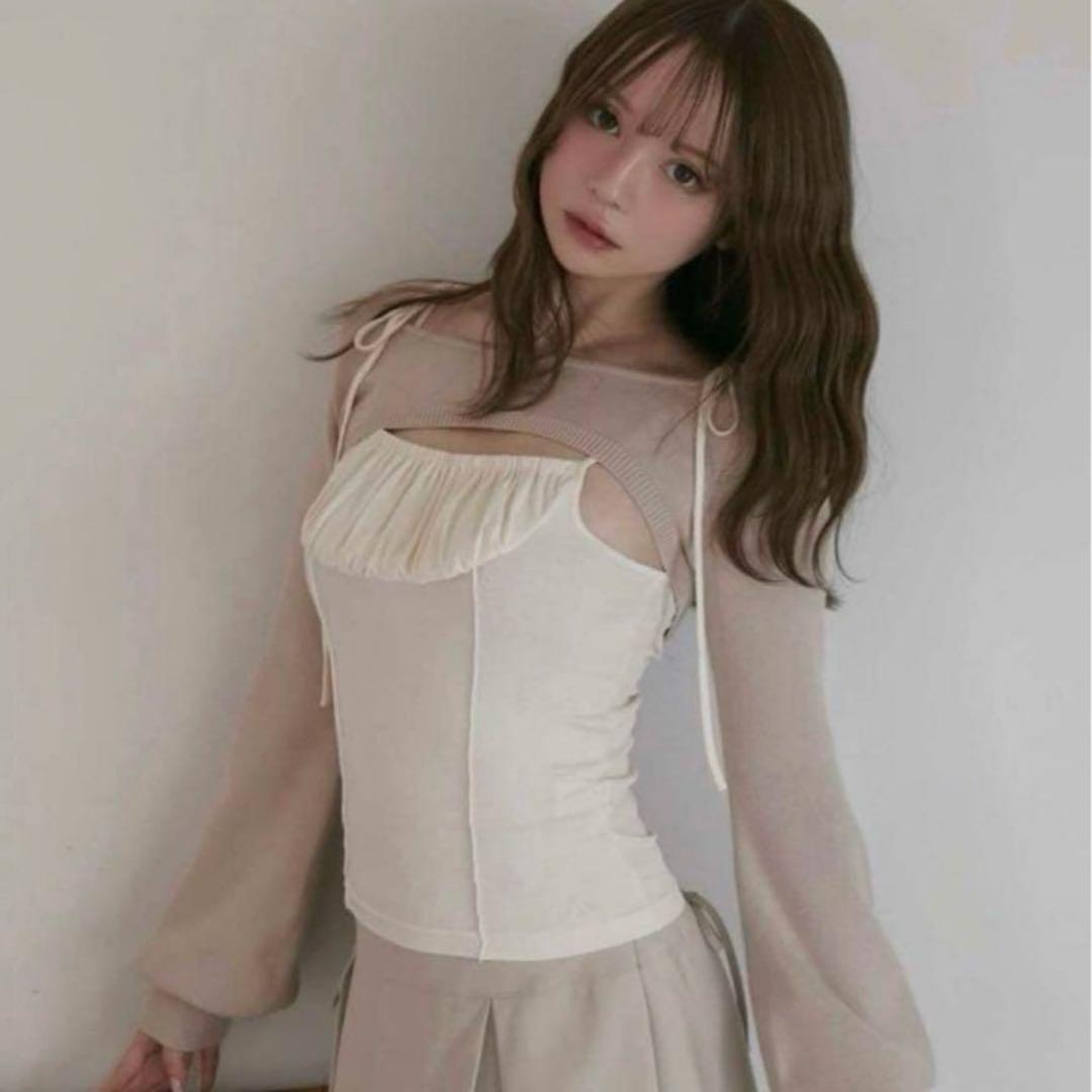 トップス andmary Sophia layered tops