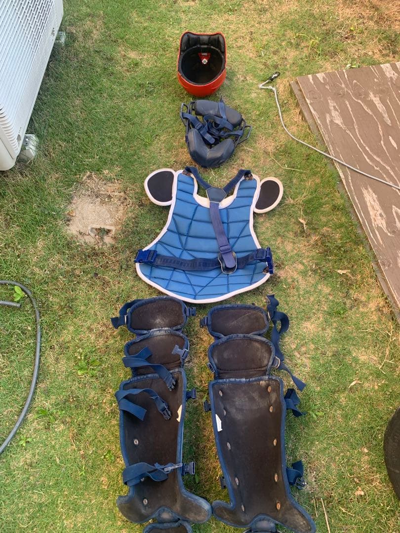 キャッチャー防具　野球　軟式　防具　マスク　レガース　ゼットミズノ　プロテクター