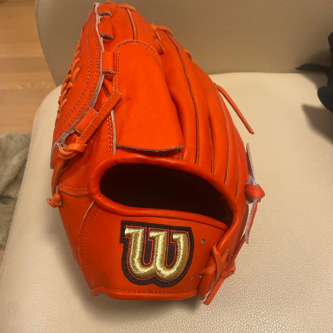 Wilson ProStaff オレンジグローブ 左用グローブ 硬式用 未使用