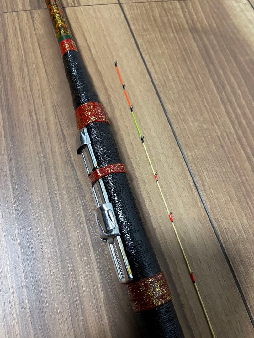 筏竿　穂先収納