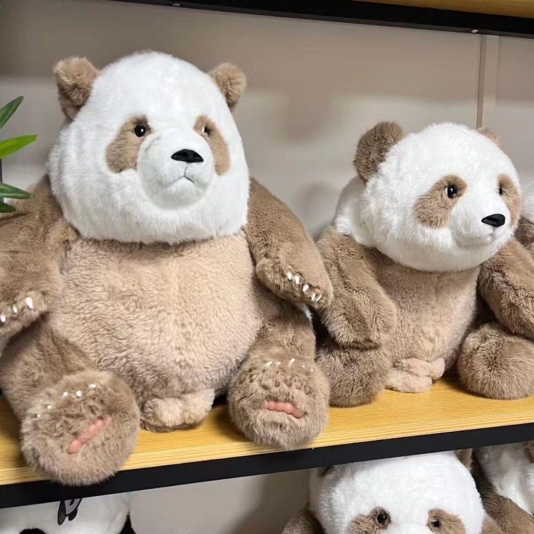 肉球付き茶色パンダ】金玉付きシミュレーション