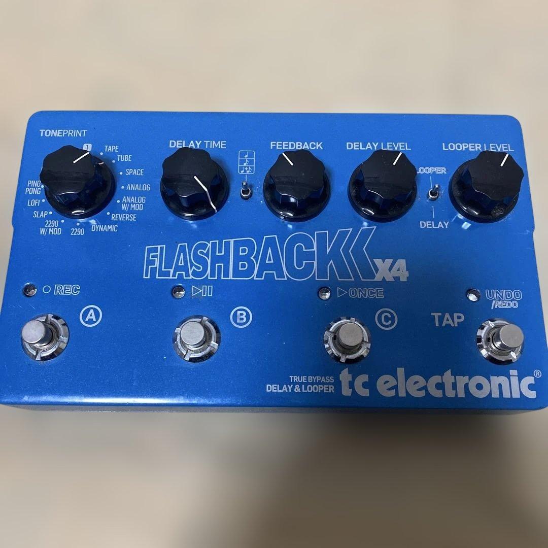 tc electronic FLASHBACK X4 ディレイ　エフェクター