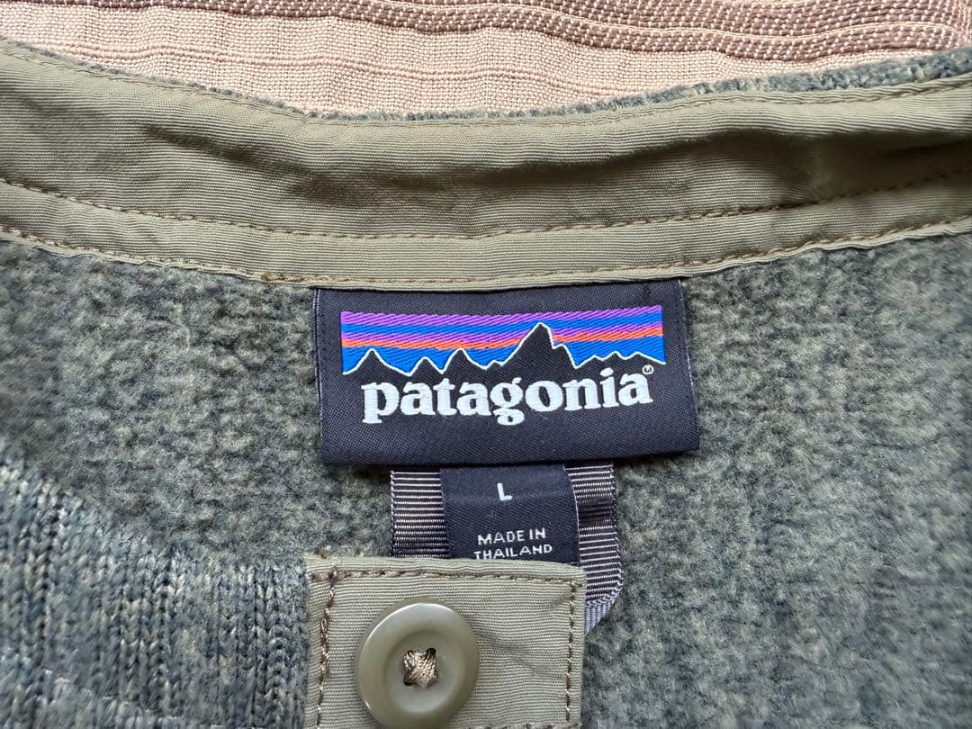 patagoniaベターセーターヘンリープルオーバー L