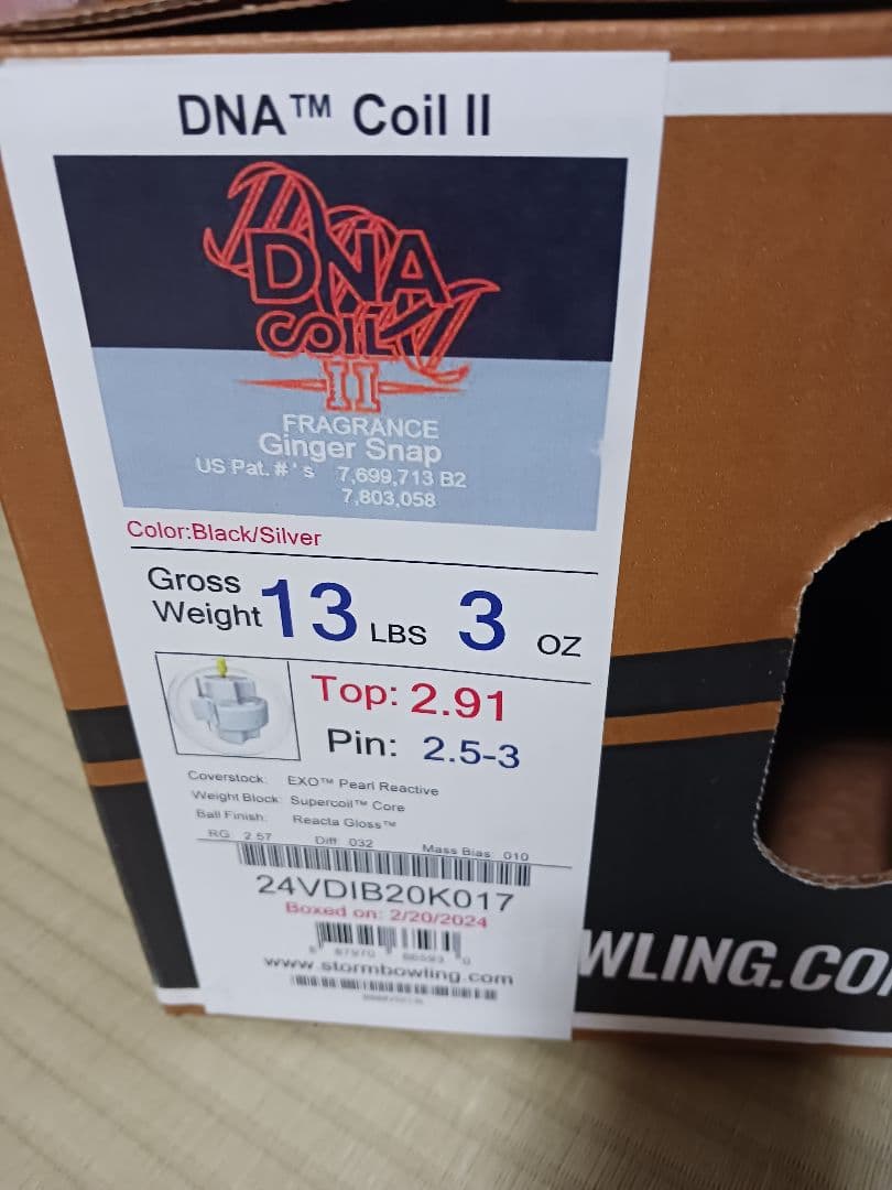 紫 翠◯DNAコイル2 13ポンド ストーム